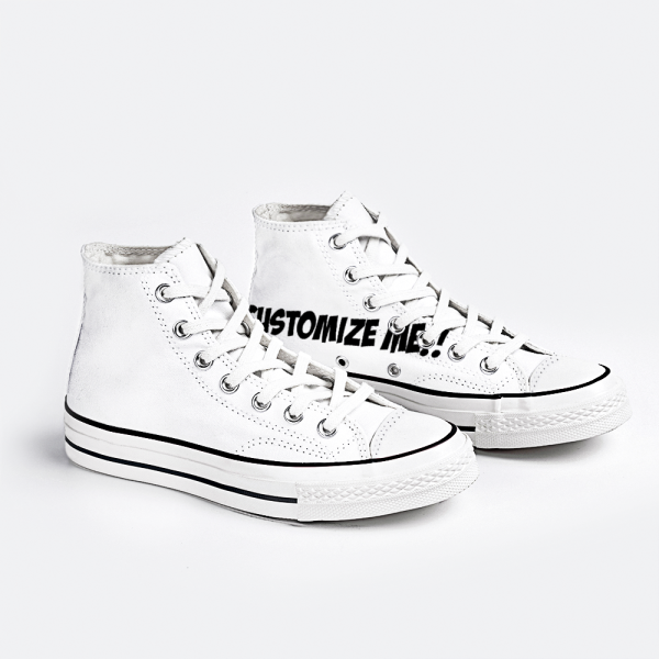 Custom Shoes Unisex High Top Canvas Shoes - Image 3