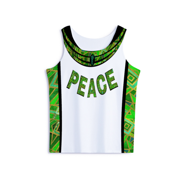 Peace Unity Tank Top Unisex by Raysheo - Image 3