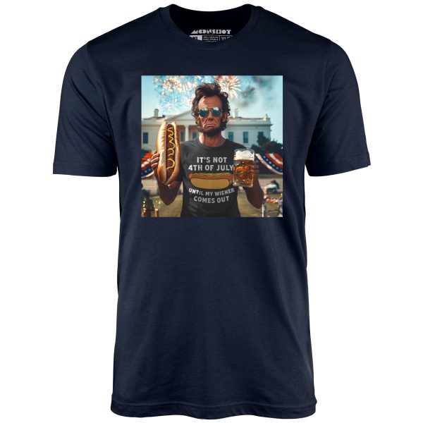Abe on 4th of July - Unisex T-Shirt - Image 2