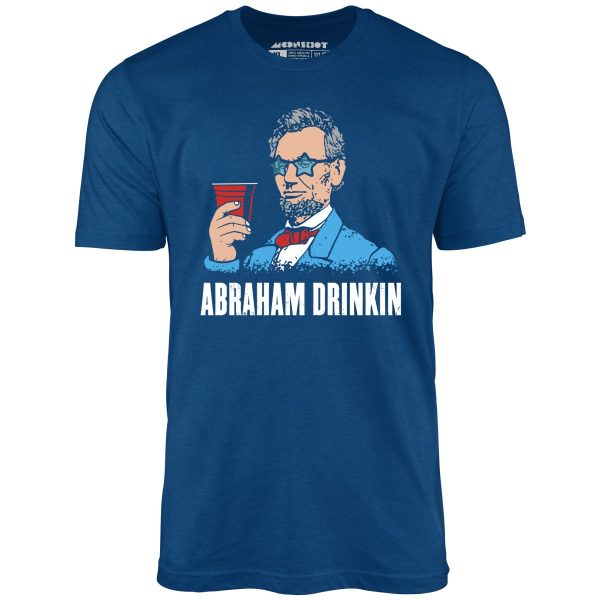 Abraham Drinkin - Unisex T-Shirt - Image 3