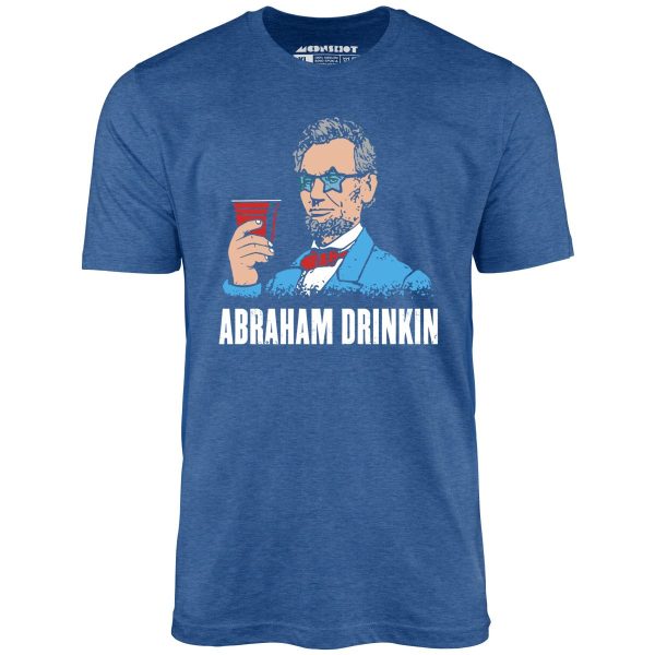 Abraham Drinkin - Unisex T-Shirt - Image 6