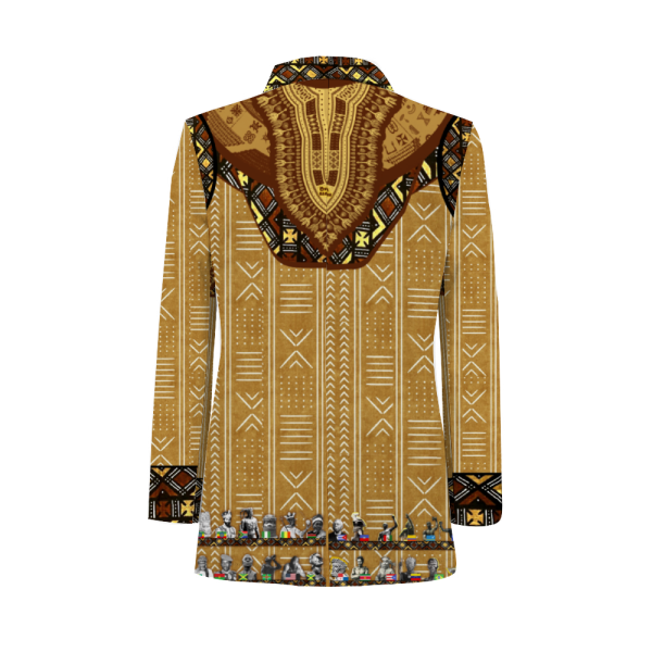 Kingshiki Mudcloth Blazer Unisex Afro Unidad - Image 2