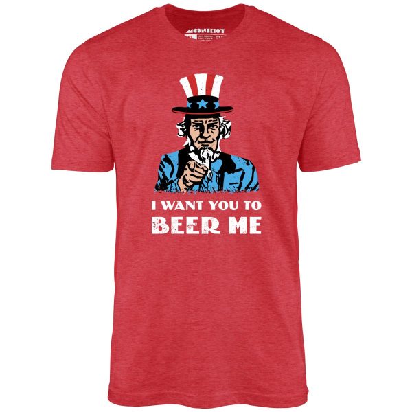I Want You To Beer Me - Unisex T-Shirt - Image 8