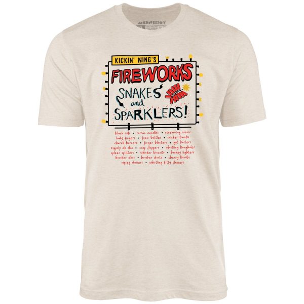 Kickin' Wing's Fireworks - Unisex T-Shirt - Image 5