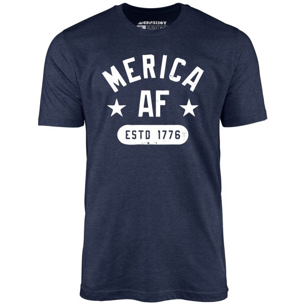 Merica AF - Unisex T-Shirt - Image 7