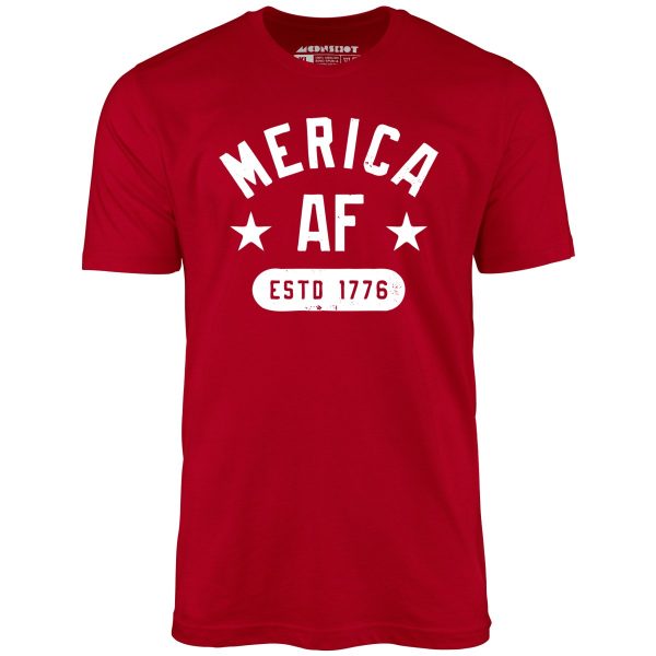Merica AF - Unisex T-Shirt - Image 5