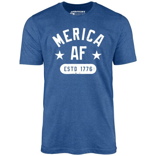 Merica AF - Unisex T-Shirt - Image 8