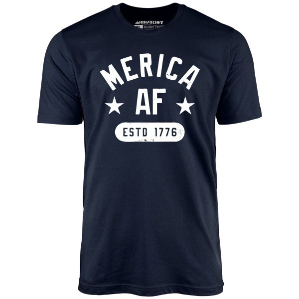 Merica AF - Unisex T-Shirt - Image 3