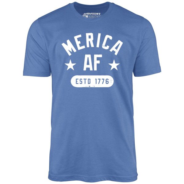 Merica AF - Unisex T-Shirt - Image 4