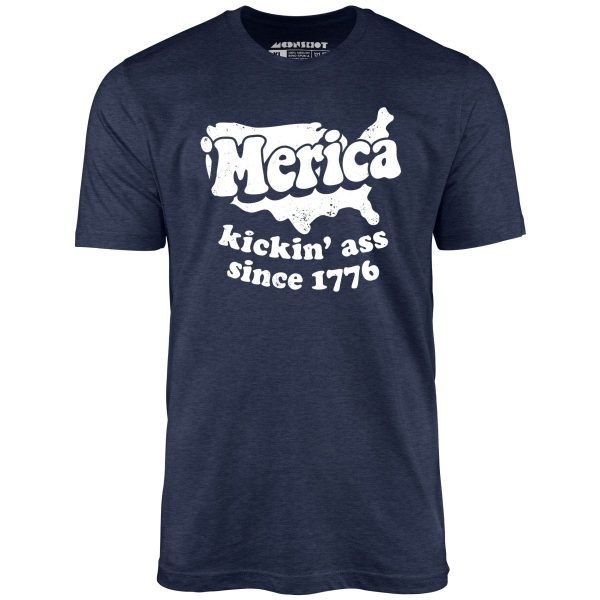 'Merica Kickin' Ass Since 1776 - Unisex T-Shirt - Image 7