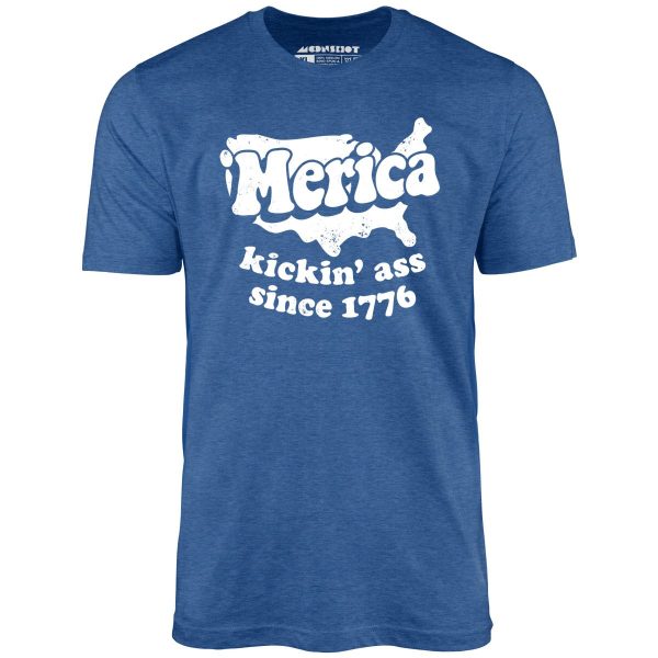 'Merica Kickin' Ass Since 1776 - Unisex T-Shirt - Image 8