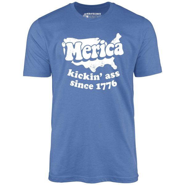 'Merica Kickin' Ass Since 1776 - Unisex T-Shirt - Image 5