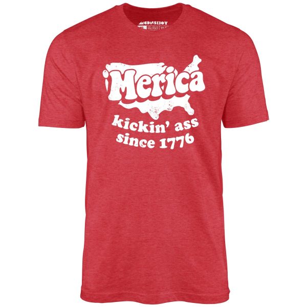 'Merica Kickin' Ass Since 1776 - Unisex T-Shirt - Image 10