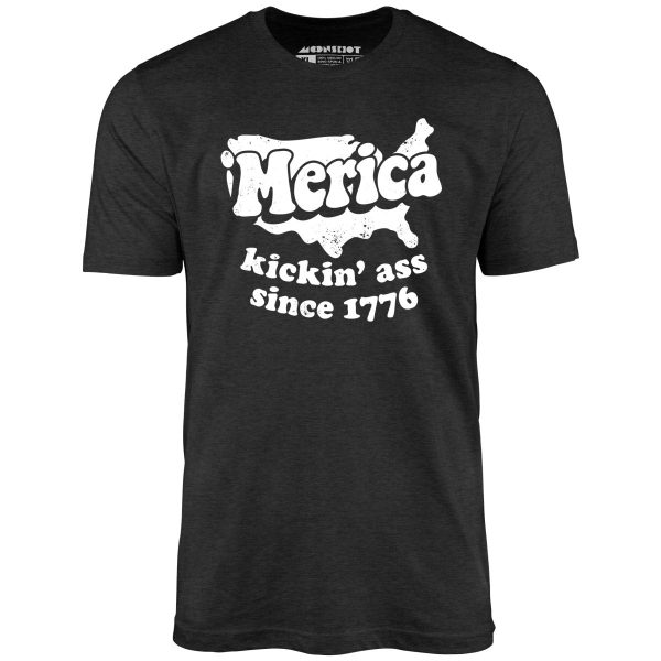 'Merica Kickin' Ass Since 1776 - Unisex T-Shirt - Image 6