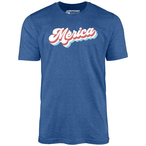 Merica Retro Stylish - Unisex T-Shirt - Image 6
