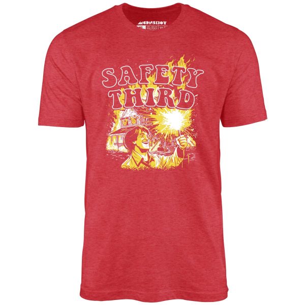 Safety Third Fire - Unisex T-Shirt - Image 8