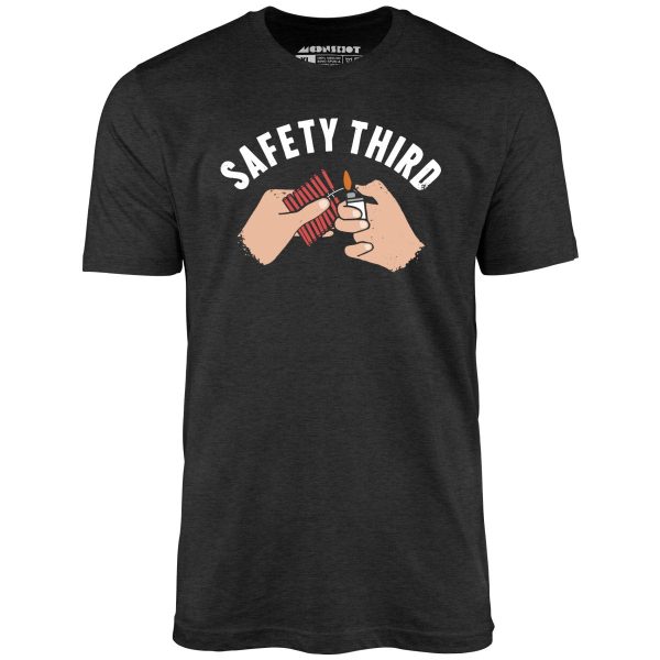 Safety Third - Unisex T-Shirt - Image 3