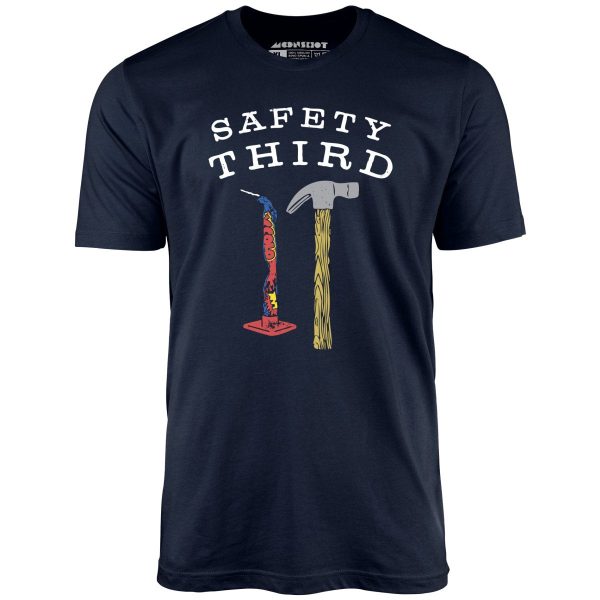 Safety Third v3 - Unisex T-Shirt - Image 2